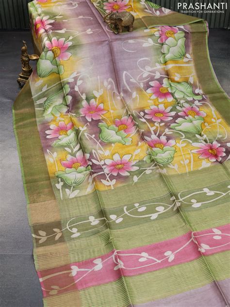 Tussar Silk – Prashanti Sarees