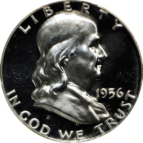 1956 Franklin Half Dollar. FS-901. Type I Reverse. Proof-68 Cameo (PCGS ...