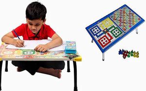 LCARNO Ludo Study Table Engineered Wood Study Table Price in India ...