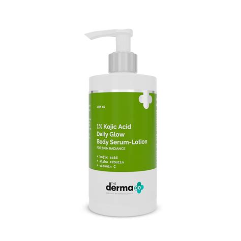 1% Kojic Acid Body Serum-Lotion | Skin Radiance & Glow – The Derma Co