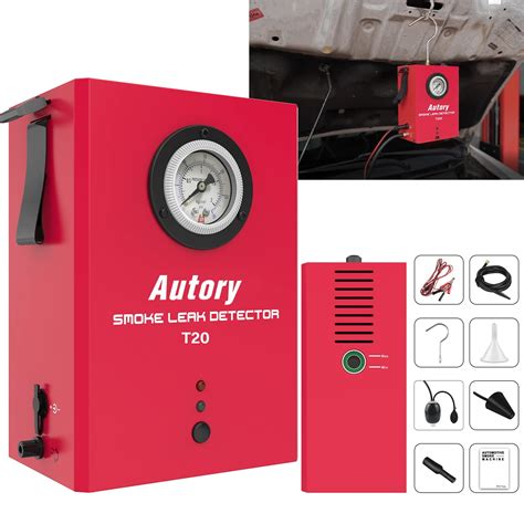 Buy EVAP Fuel Leak Detector, Portable Automotive Smoke Machine with Air ...