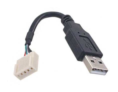 14193 Bulgin | Bulgin USB 2.0, Male USB A to Female 5 Pin Socket, 100mm ...