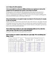 Image result for Free Fall Lab Acceleration Graph