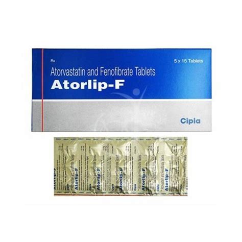 Exporter of ATORLIP F Tablet in Delhi India | Jindal Medical Store