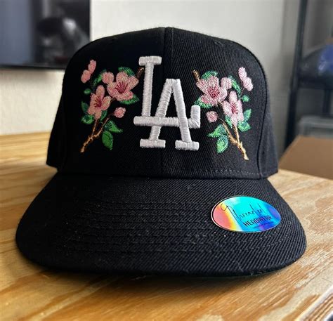 Cherry Blossom | Los Angeles Hat | Trucker Hat | Hat for Flower Lover ...