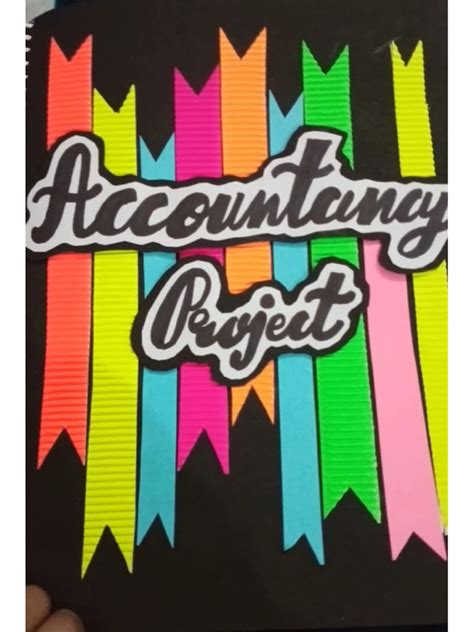 Image result for Accounts Term 2 Project File