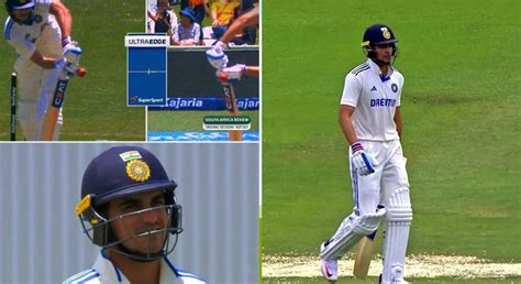 [Watch] Shubman Gill gets caught behind after successful review by ...