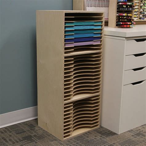 Organizing Your Craft Supplies With Craft Paper Storage - Home Storage ...