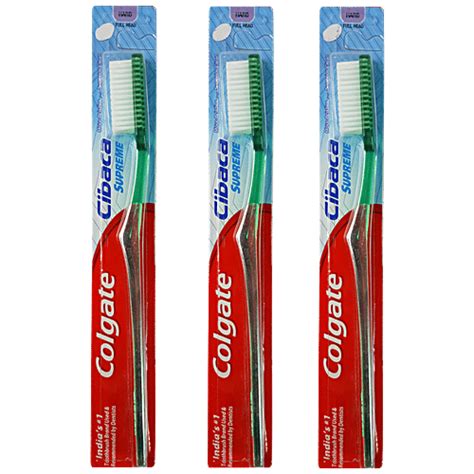 Buy Colgate Toothbrush - Cibaca Supreme Full Head Online at Best Price ...
