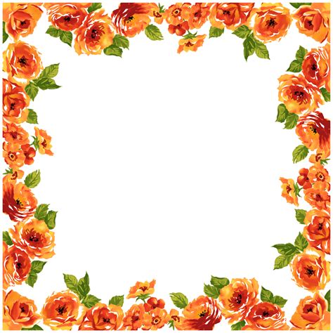 download fancy wedding border transparent hq png image | freepng