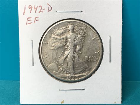 1942-D Walking Liberty Half Dollar - For Sale, Buy Now Online - Item ...