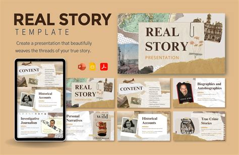 Real Story Template in PPT, PDF, Google Slides - Download | Template.net