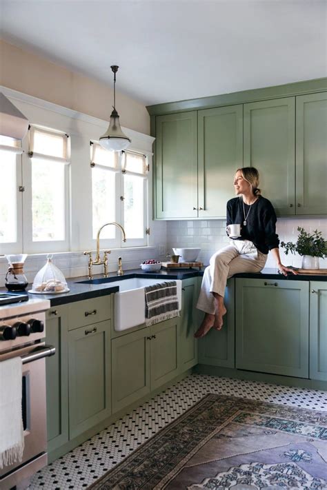 40 Sage Green Kitchen Cabinets With Paint Colors Jenna Sue Design
