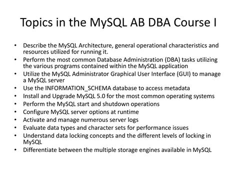 MySQL SQL DBA 的图像结果