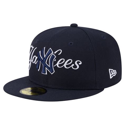 New Era MLB New York Yankees Overlap 59FIFTY Fitted Hat | Belk