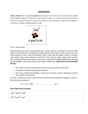 Nuclear Model Note - The above presented notes are well described and ...