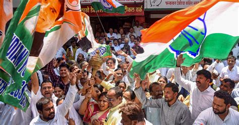 Telangana polls: Congress ahead in 64 of 119 seats, set to oust Bharat ...