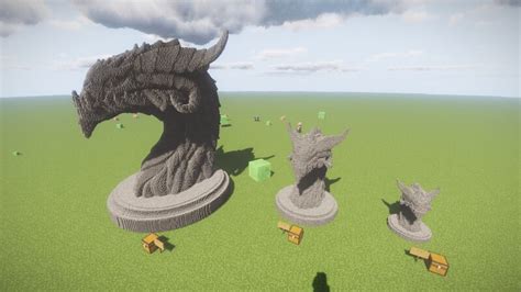 Image result for Dragon Head Base Design Minecraft Tutorial