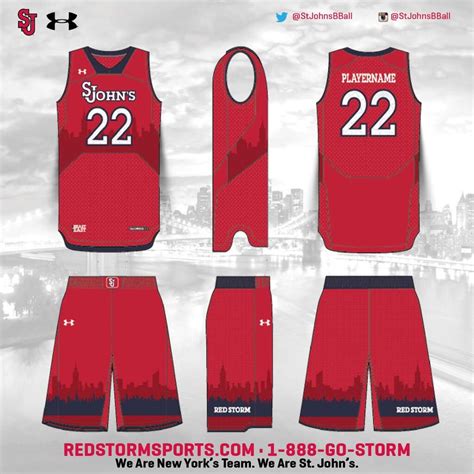 St. Johns Basketball Releases Four New Uniforms – SportsLogos.Net News