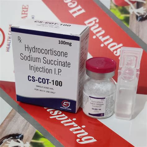 Cs cot 100 - Hydrocortisone Sodium Succinate Injection I.P. - C.S ...