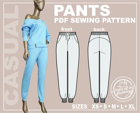 Image result for Free Pants Pattern