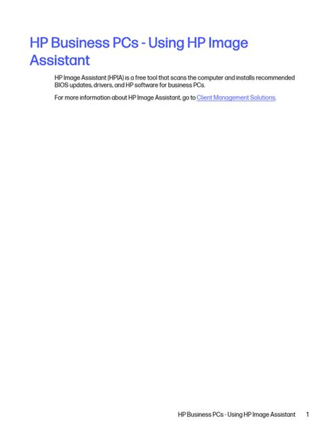 Image result for HP Image Assistant Command Line