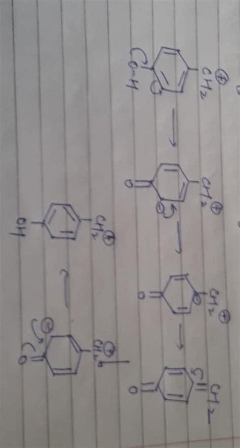 Find all the resonating structures. - Brainly.in