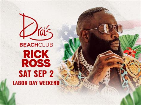 Saturday Hiphop Day Pool Party | Rick Ross Live @ Drais Beachclub ...