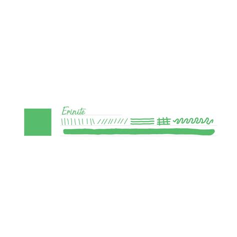 Monteverde Gemstone Erinite Ink Bottle, Light Green - 30ml – Makoba