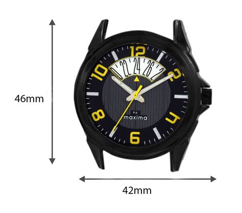 Maxima ATTIVO Men Black Dial Analogue Watch - 41810CAGB