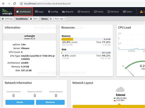 Firewall Lab Setup: Untangle - Hacking Articles