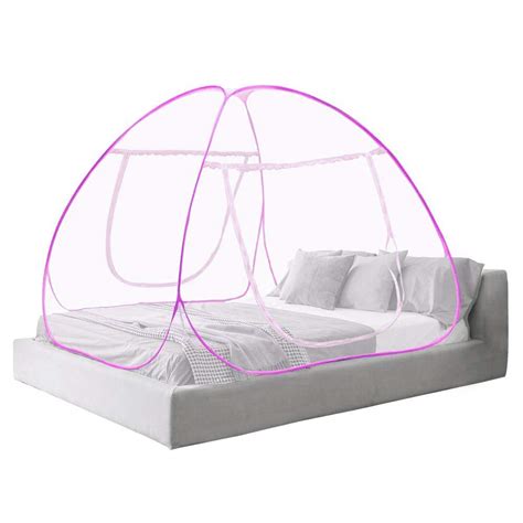 Kuber Industries Mosquito Net Foldable King Size (Double Bed) with Free ...