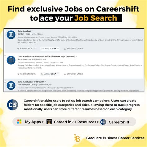 Get exclusive job opportunities with CareerShift | CSULB Graduate ...