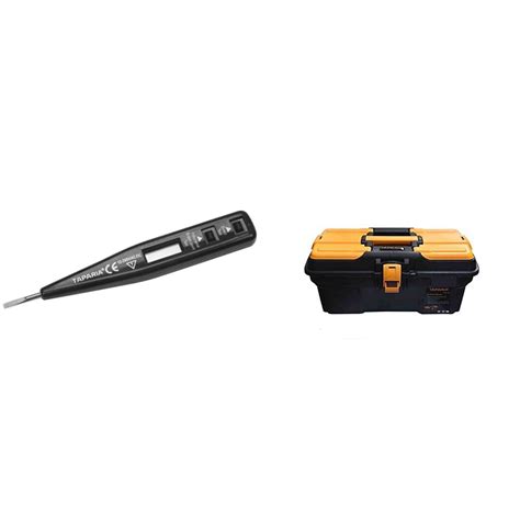Taparia MDT-81 Multi Purpose Digital Line Tester & Plastic Tool Box ...