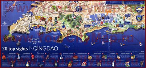 Top Tourist Attraction and Places Map of Qingdao China – Tourist Places Guide