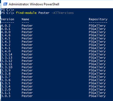 Image result for PowerShell Pester Module