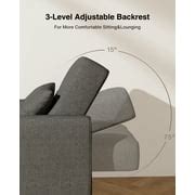 Buy Aiho 3-in-1 Sofa Bed Chair, Convertible Sleeper Chair Bed, Adjust ...