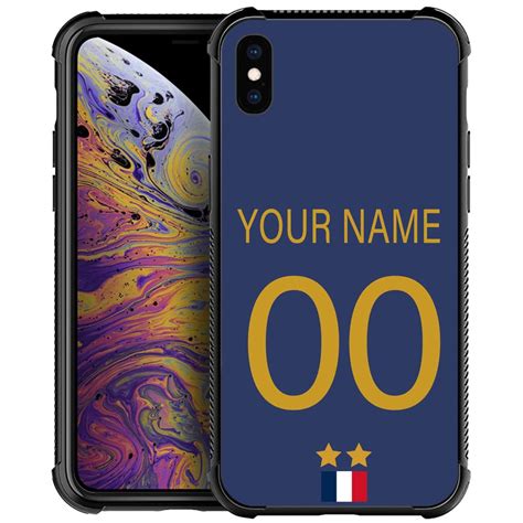 Custom Name & Number Case for iPhone XR Football Jersey 8 Design iPhone ...