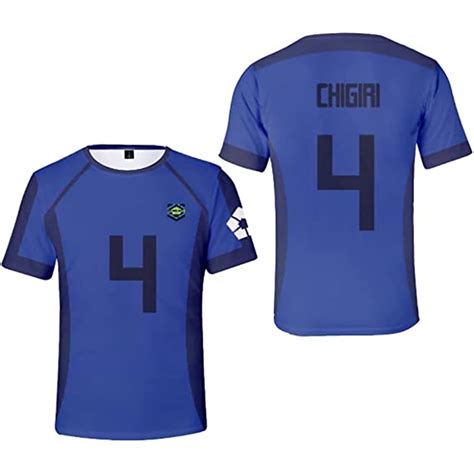 Blue Lock Jersey T-shirts Merch Fashion 3D Print Top Short Sleeved ...