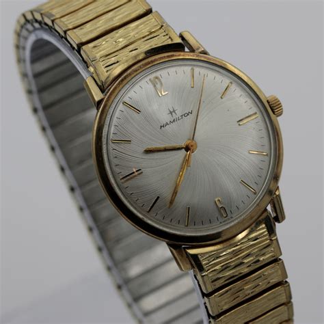1961 Hamilton 10K Gold Swiss Made Mechanical Wrist Watch – Ticktock Guru