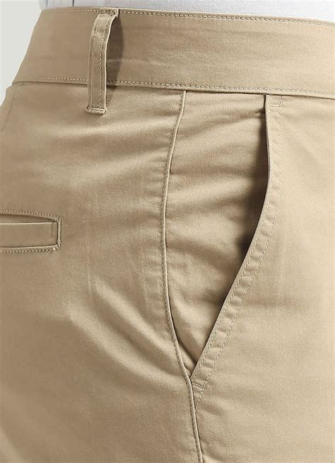 Men Khaki Mid Rise Stretch Chinos | Pepe Jeans India