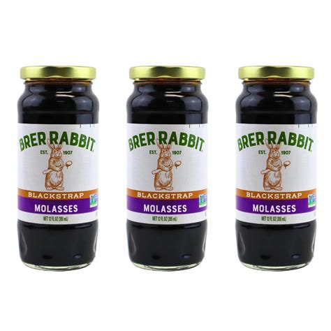 Amazon.com: Brer Rabbit Molasses - Blackstrap, Mild Flavor, and Full ...