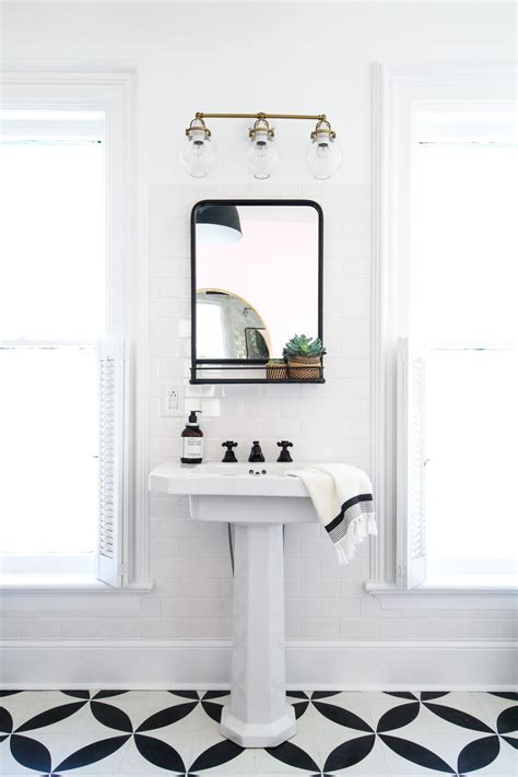 Hanging Bathroom Mirror With Shelf