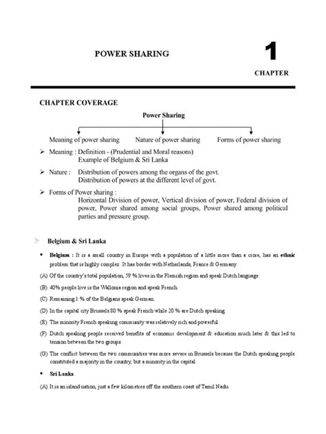 Power-Sharing Chapter One Shot Explain 的图像结果