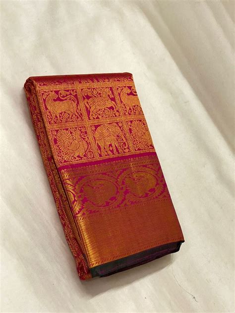 Kanchipuram pure silk handloom with pure zari weaving. Ping for open ...