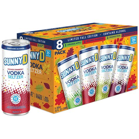 SunnyD Vodka Seltzer Vodka Seltzer (12 fl oz) Delivery or Pickup Near ...