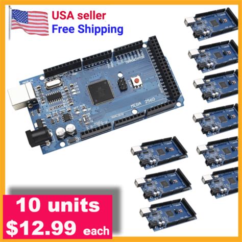 10 UNITS ATmega 2560 R3 CH340 Board compatible with India | Ubuy