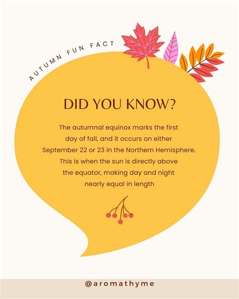 Autumn Fun Fact-Did you Know?🍂 🍂🍁 . . . . #fallvibes # ...
