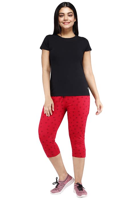Comfort Lady Printed Relax Capri – Comfort Lady Private Limited