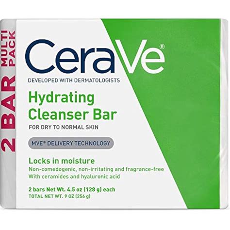 CeraVe Hydrating Cleanser Bar, Soap-Free Body and India | Ubuy